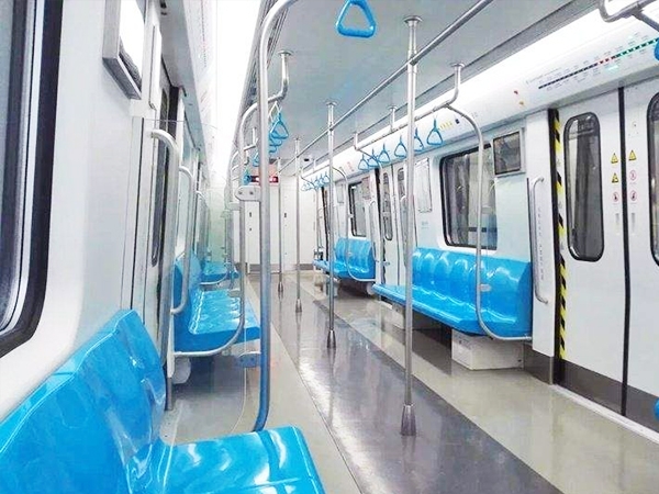 上海深圳地鐵車輛內裝